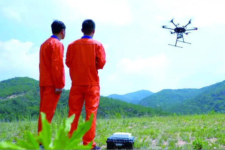 南口街道无人机倾斜摄影巡检拍摄